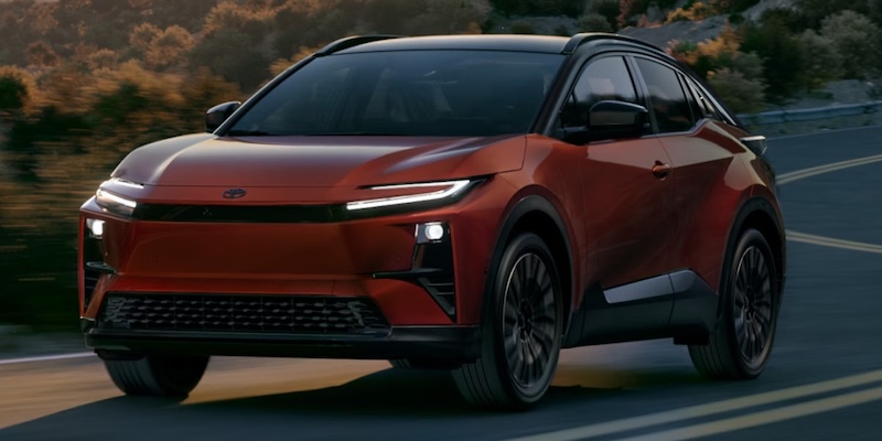 The exterior of the 2026 Toyota C-HR.