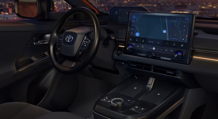 The interior of the 2026 Toyota C-HR.